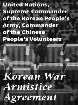cover image of Korean War Armistice Agreement